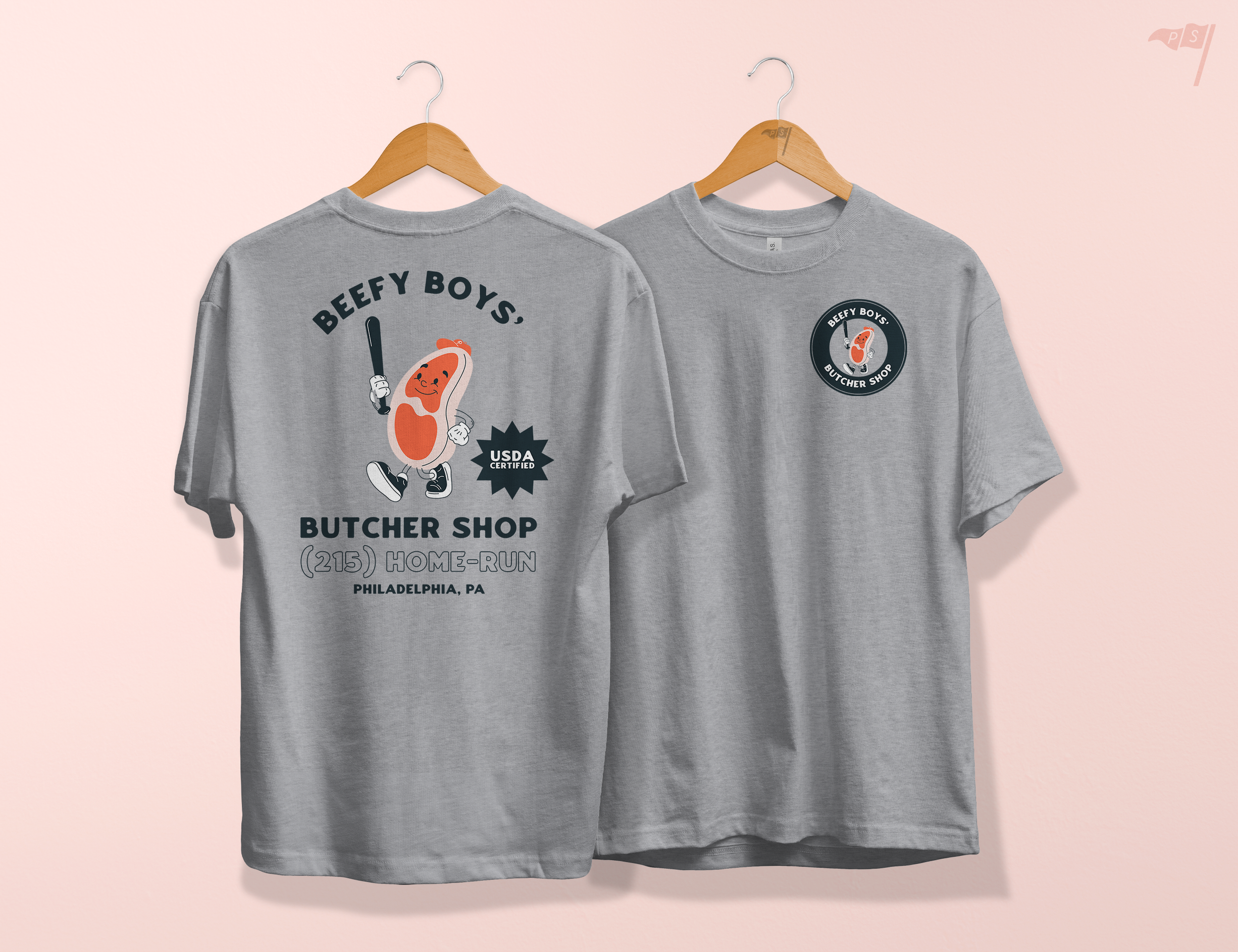 Beefy Boys' Butcher Shop Tee