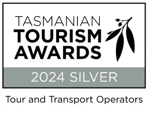 eGuide | Cradle Mountain Transfers | Tasmanian Tourism Awards 2024 logo