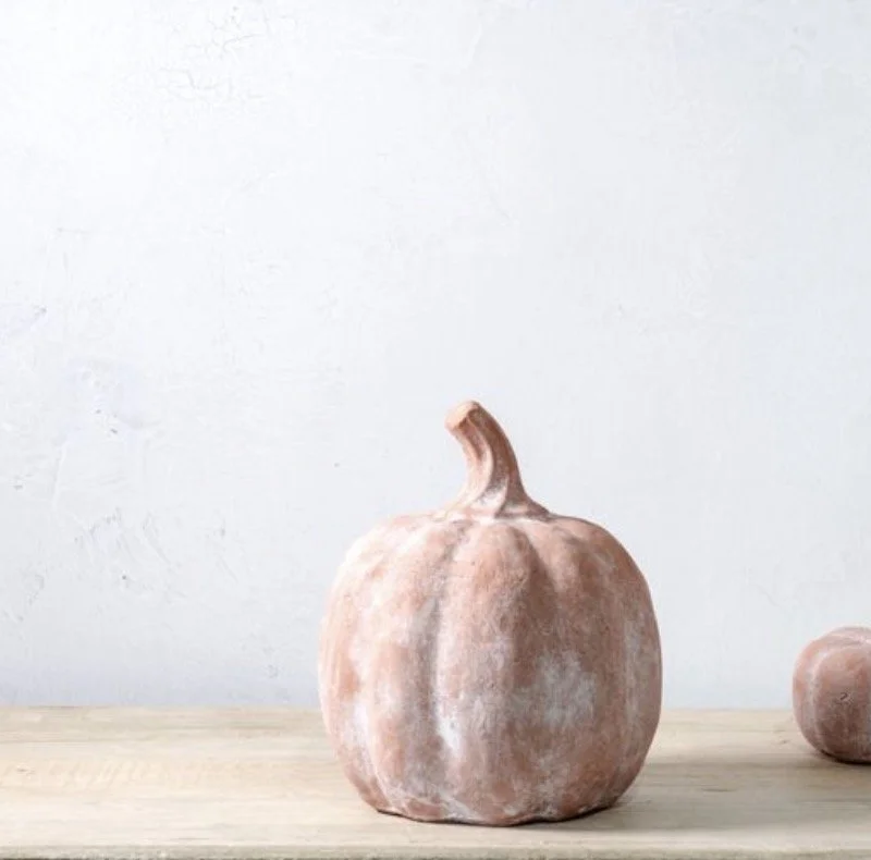 Orange Terracotta Pumpkin