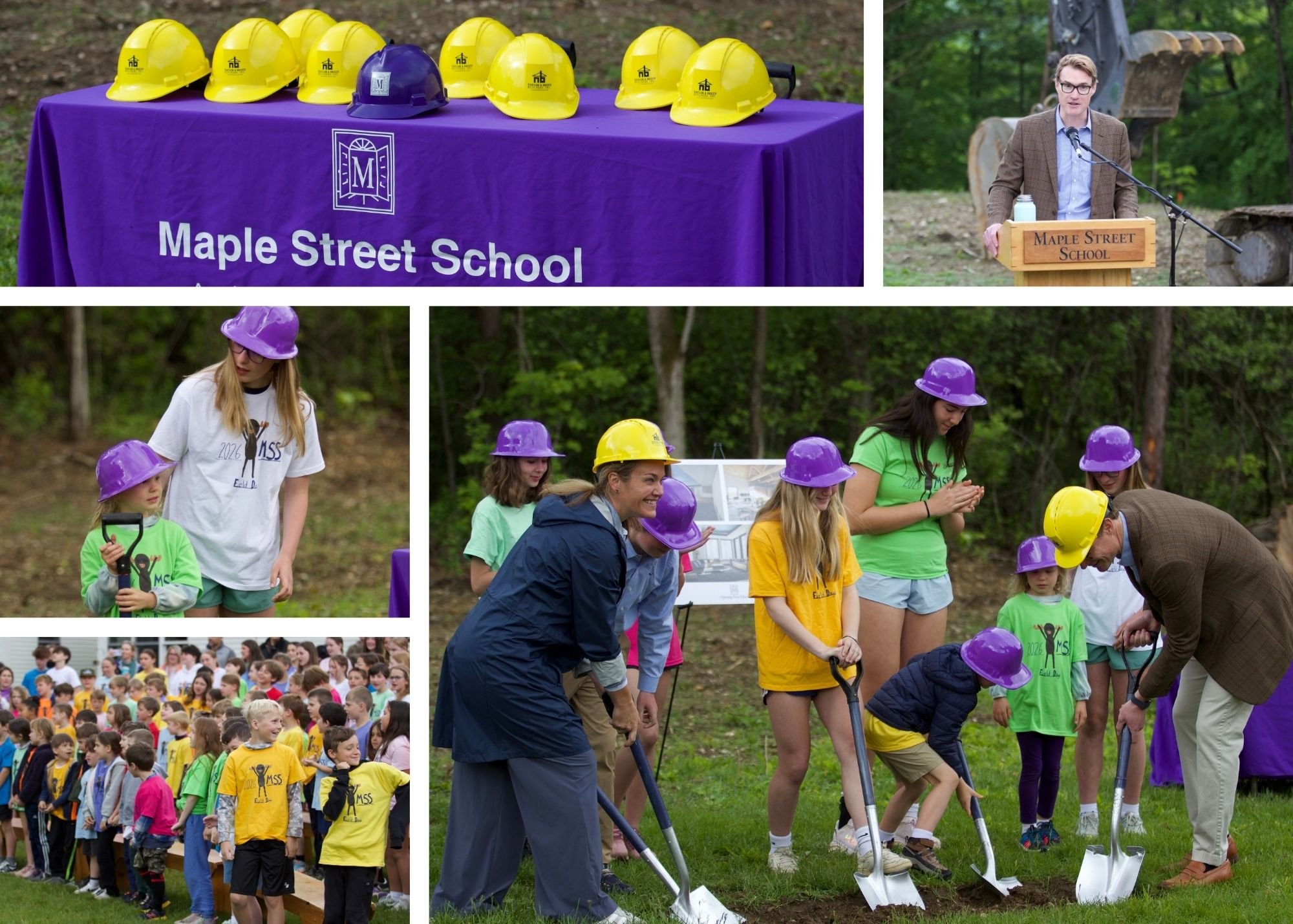 Maple Street School celebrates Groundbreaking for Campus Expansion