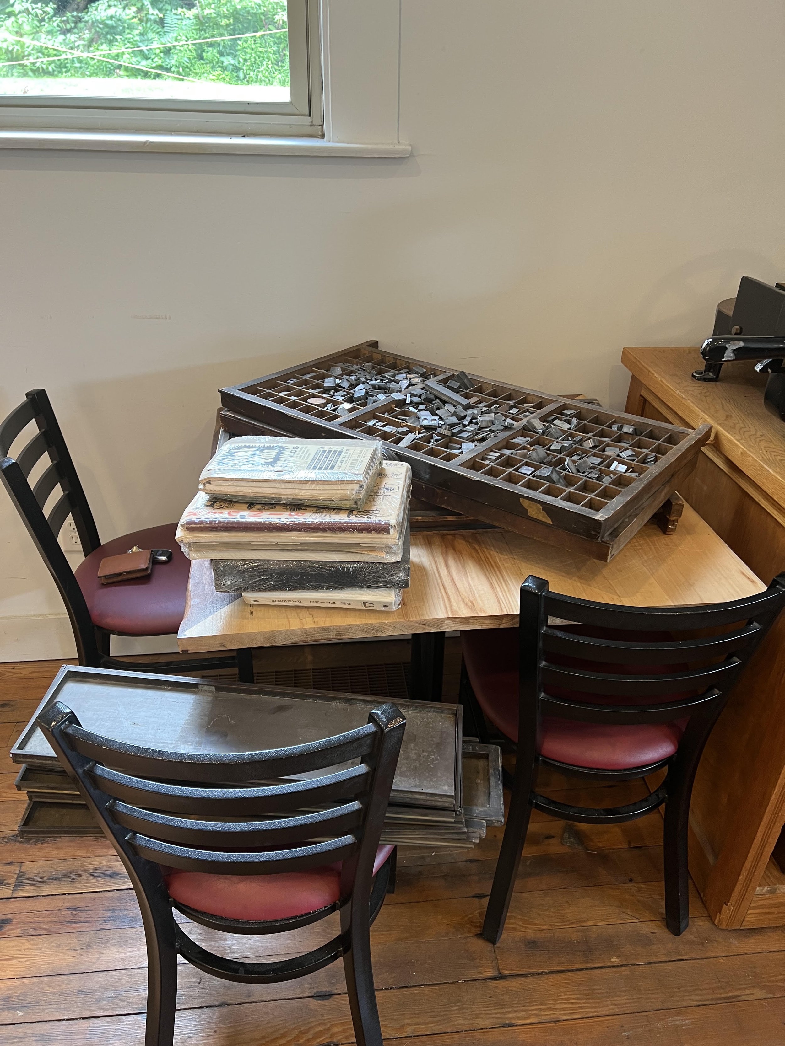 New donations at the Cincinnati Type and Print Museum