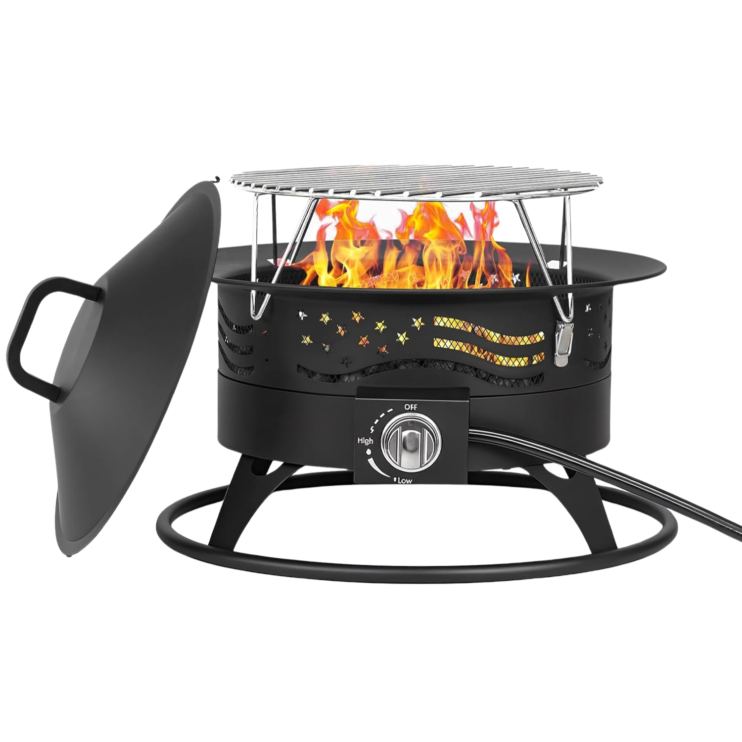 Portable Propane Fire Pit.