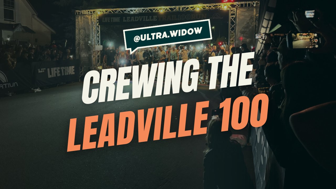 Crewing the Leadville 100