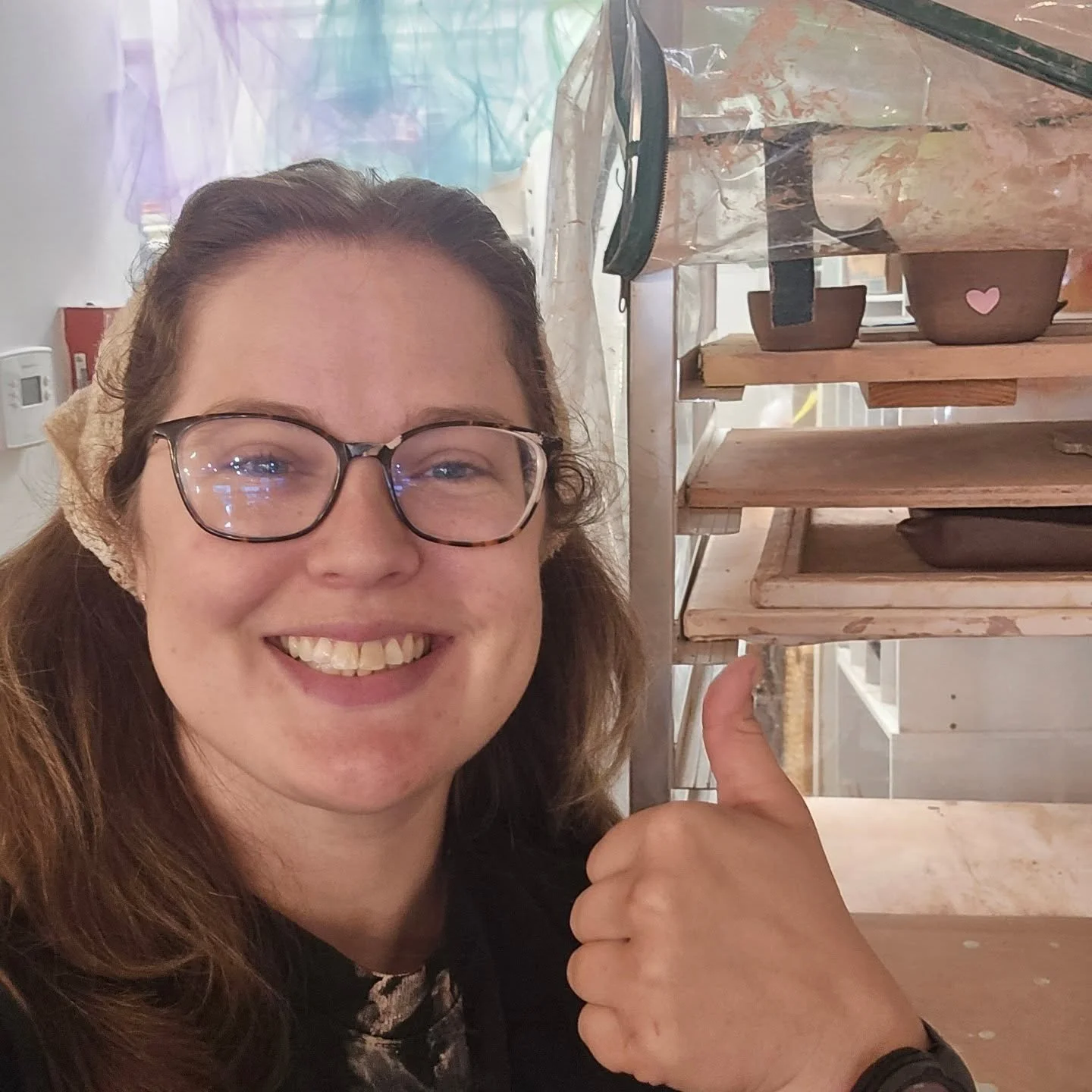 Had the MOST fun learning today at @paperandclaymelrose &hearts;️