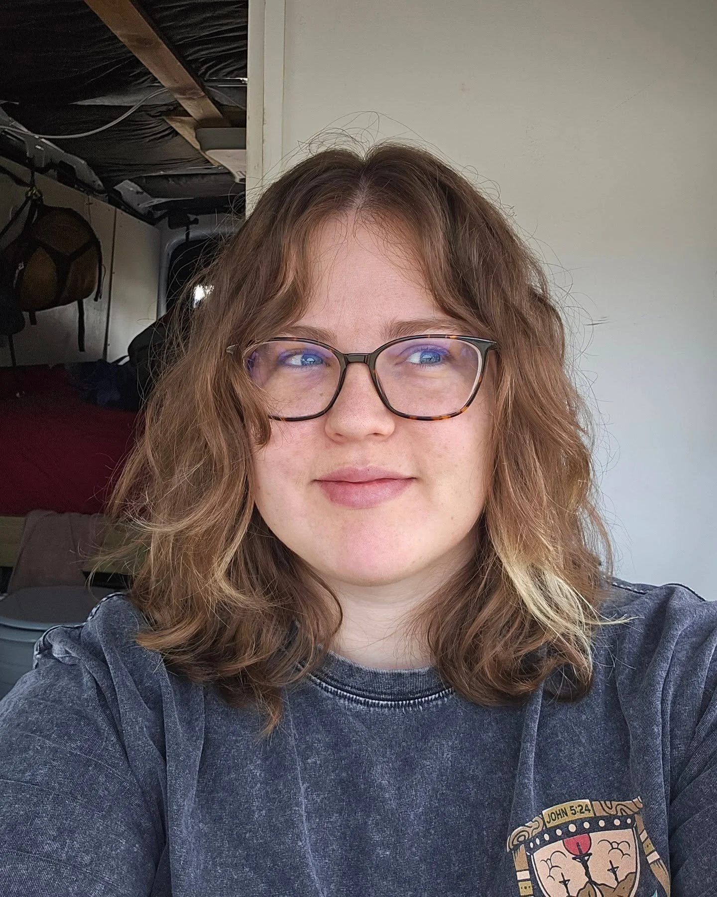 It's a good day in the van