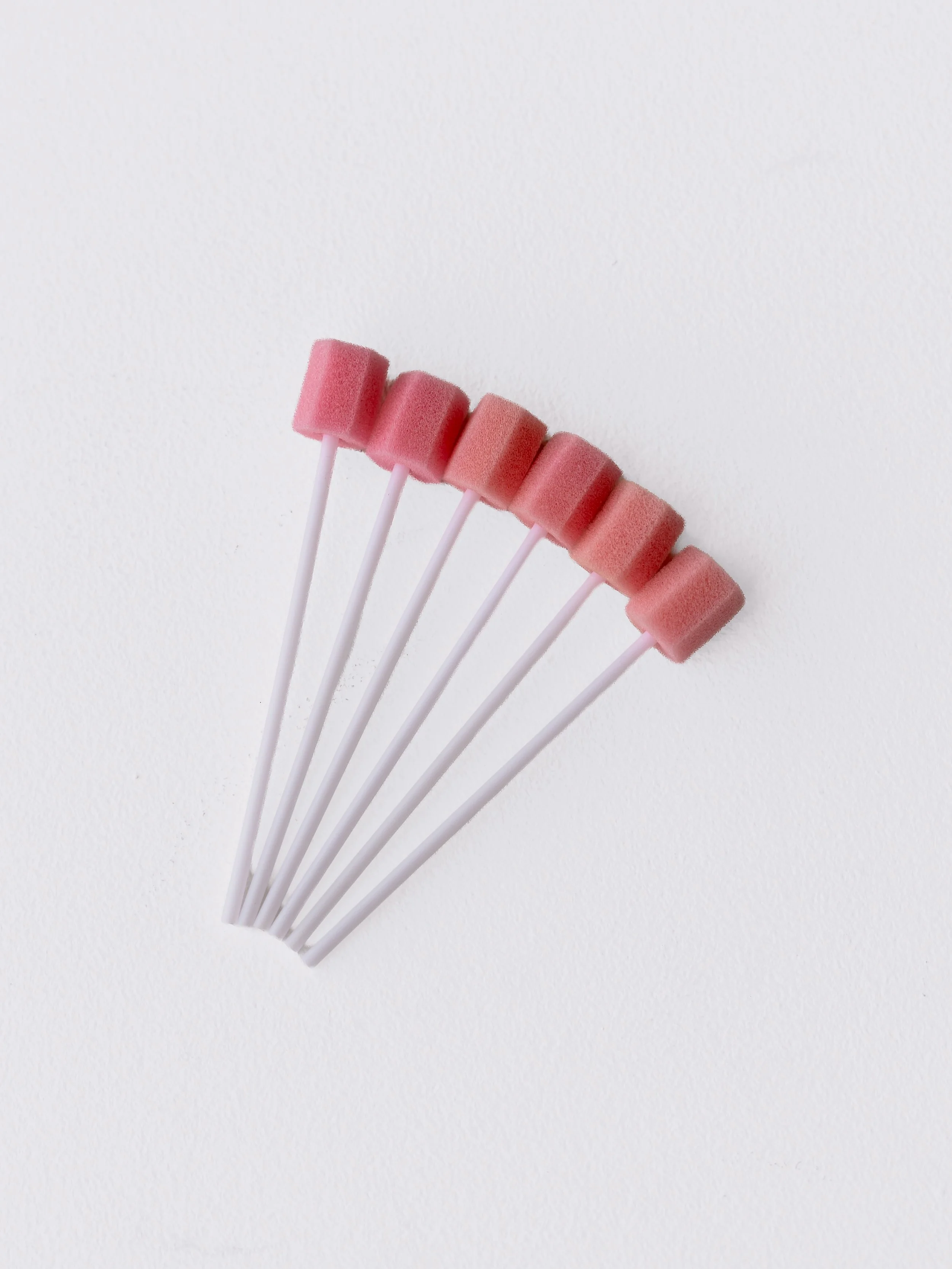 Pretty in Pink Oral Foam Swabs