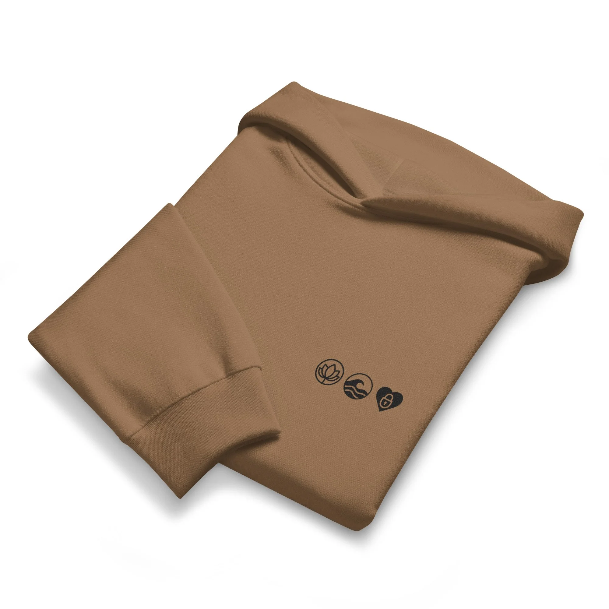 Oversized heavyweight hoodie Protect Your Peace – Symbol Edition