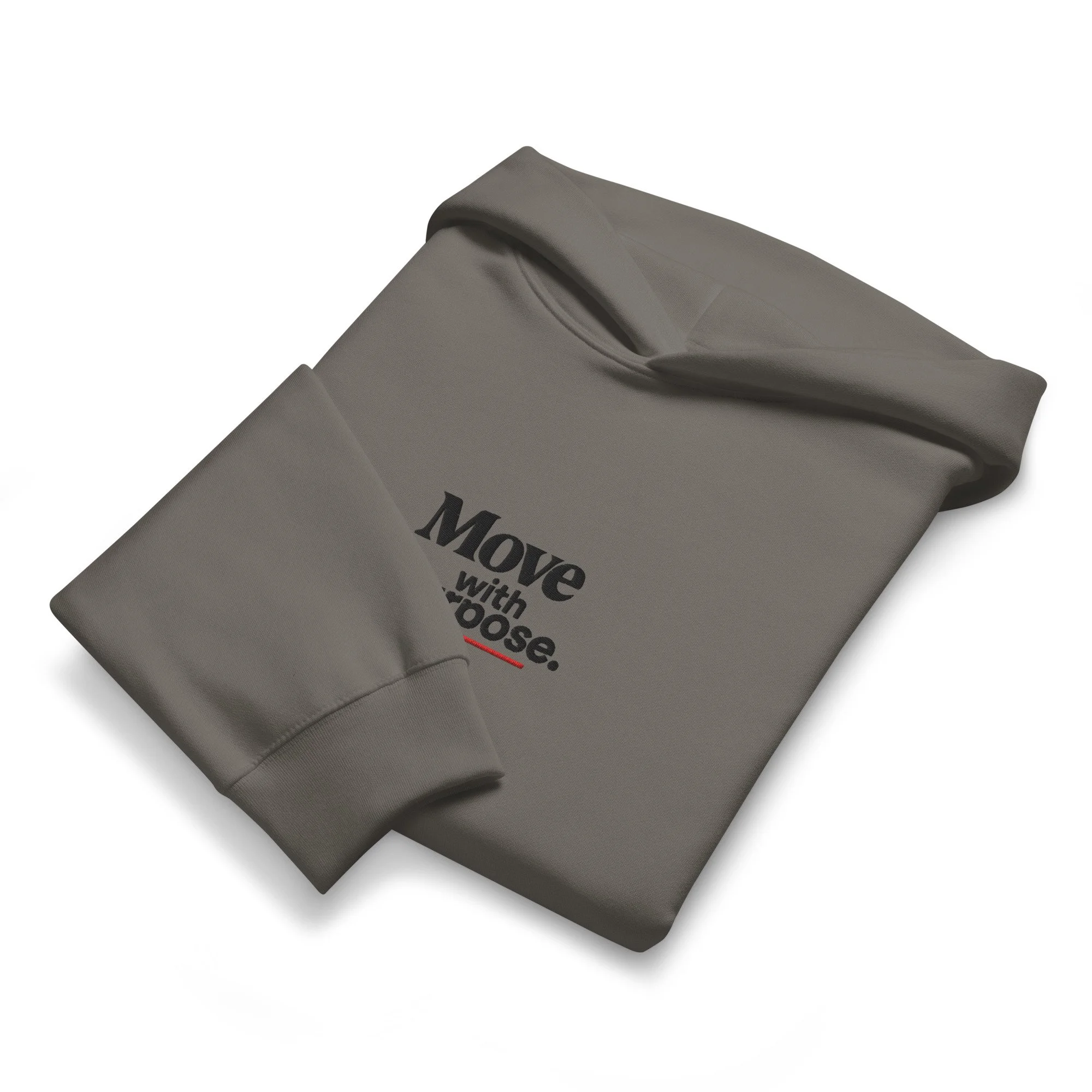 Oversized Move with Purpose Embroidered Hoodie