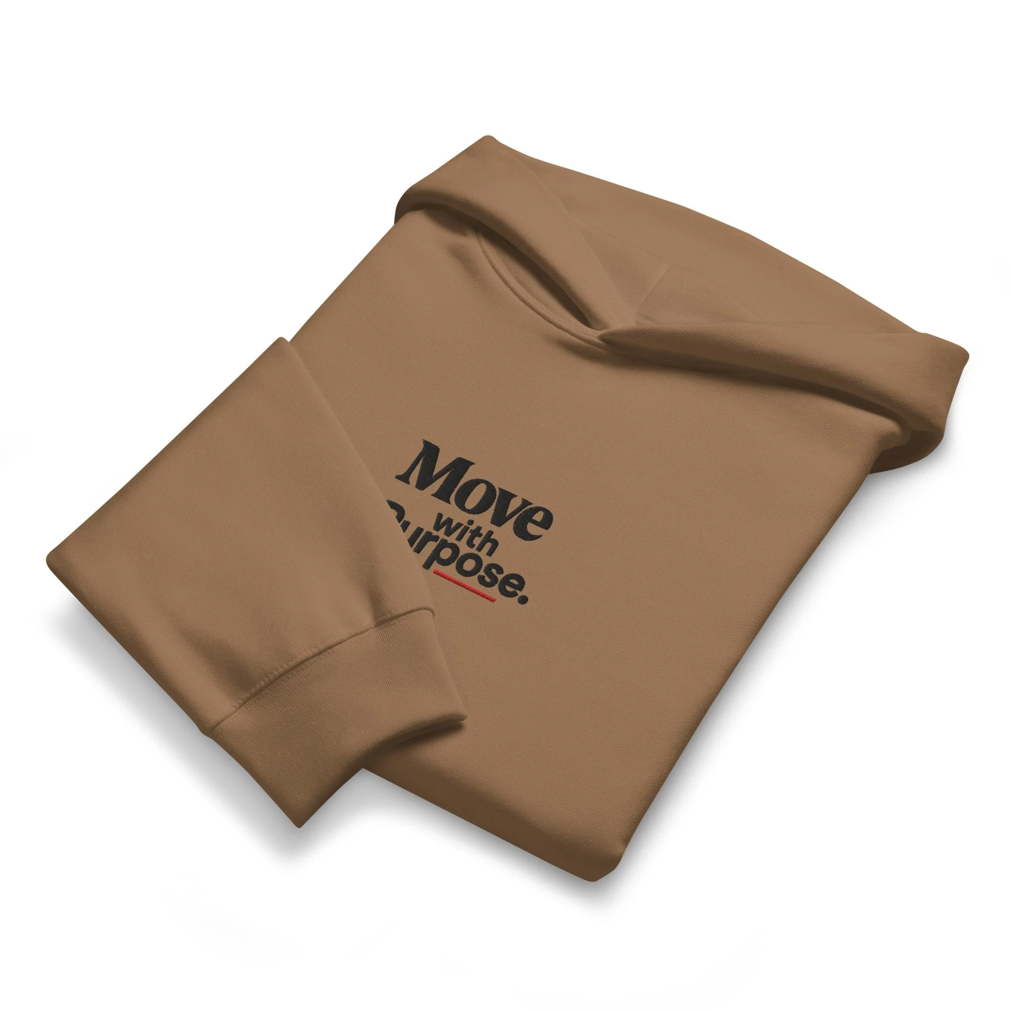 Oversized Move with Purpose Embroidered Hoodie