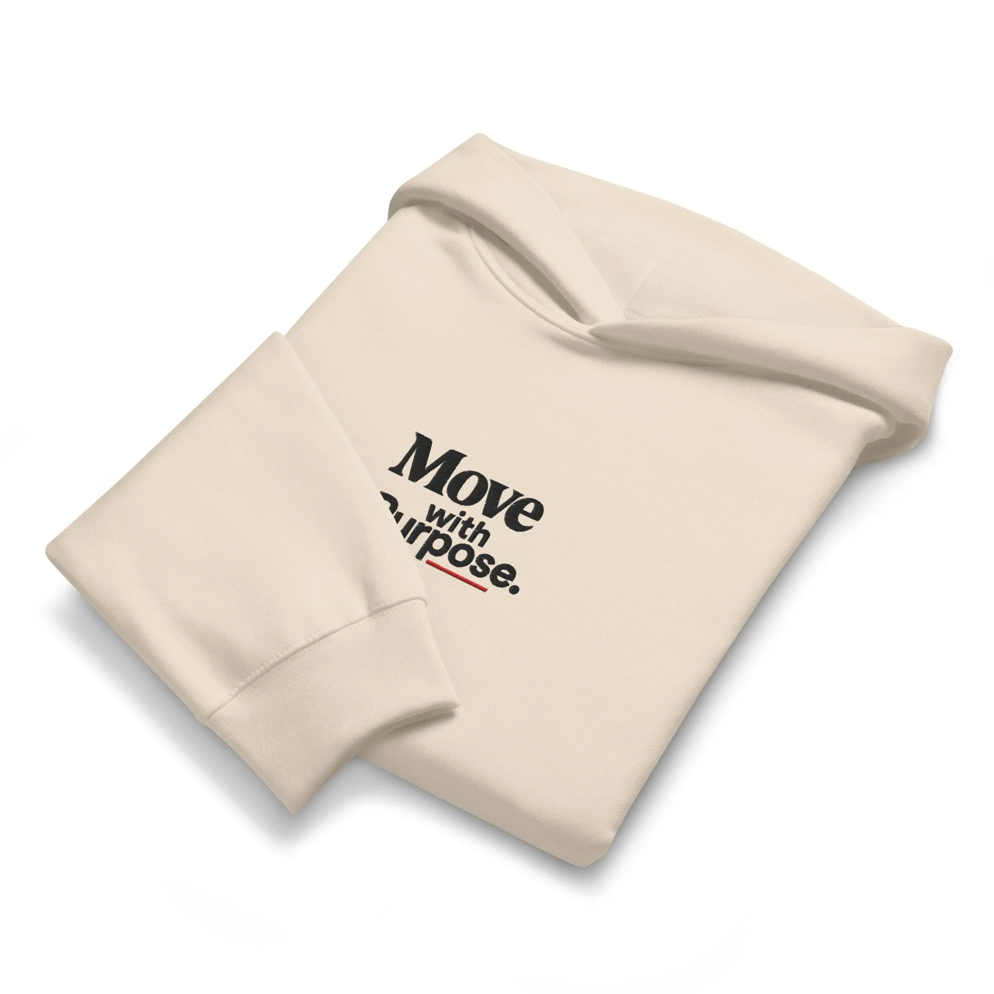 Oversized Move with Purpose Embroidered Hoodie
