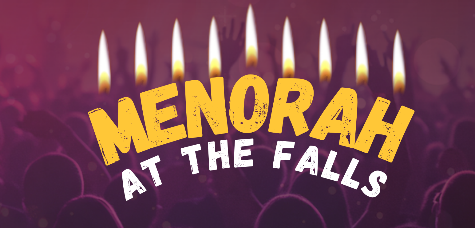 Menorah at the Falls