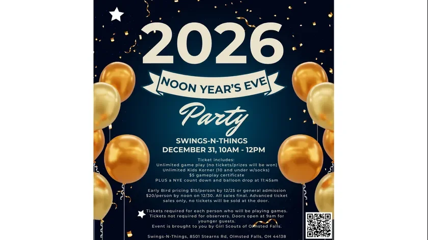 Noon Year's Eve at Swings-N-Things