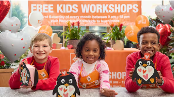 Home Depot Kids Workshop: Penguin Mailbox
