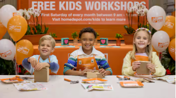 Home Depot Kids Workshop: Keepsake Box