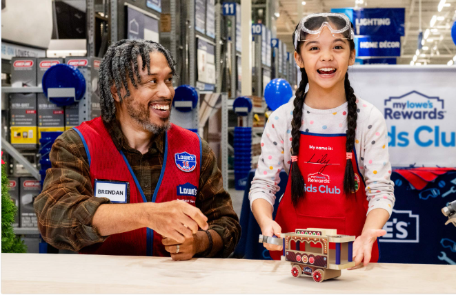Lowe's Kids Workshop: Holiday Trolley Car