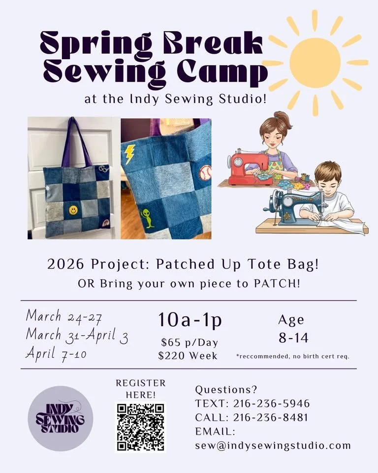 Spring Break Sewing Camp