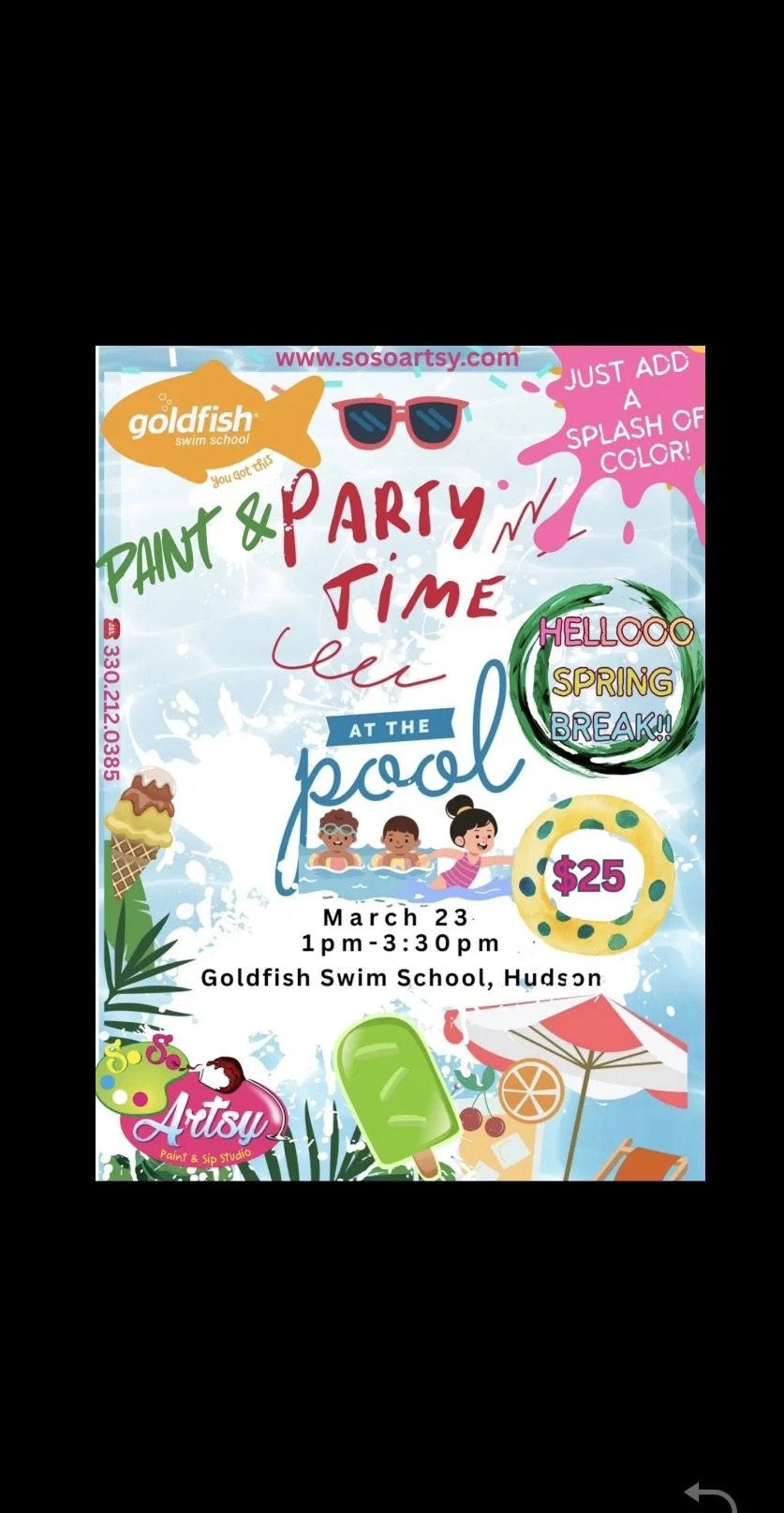 Spring Break Color Splash!