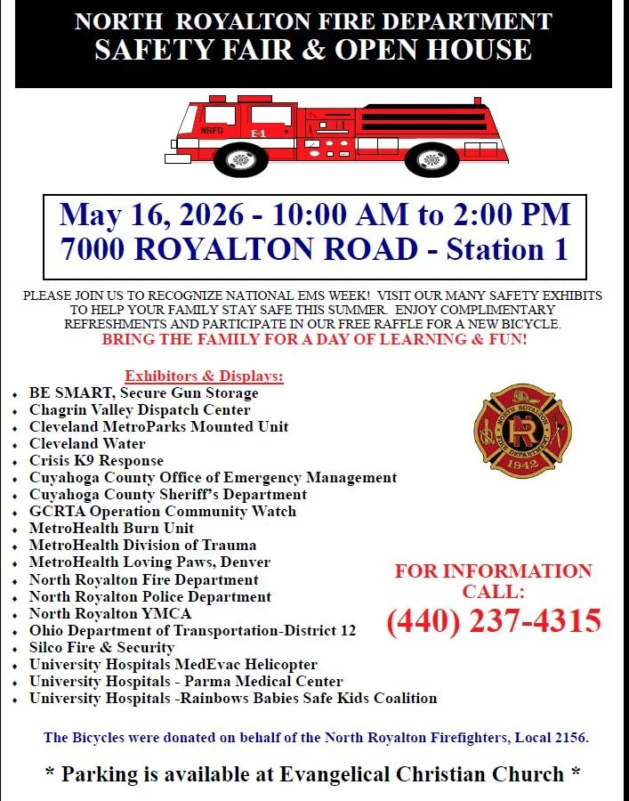 North Royalton Fire Department Safety Fair and Open House