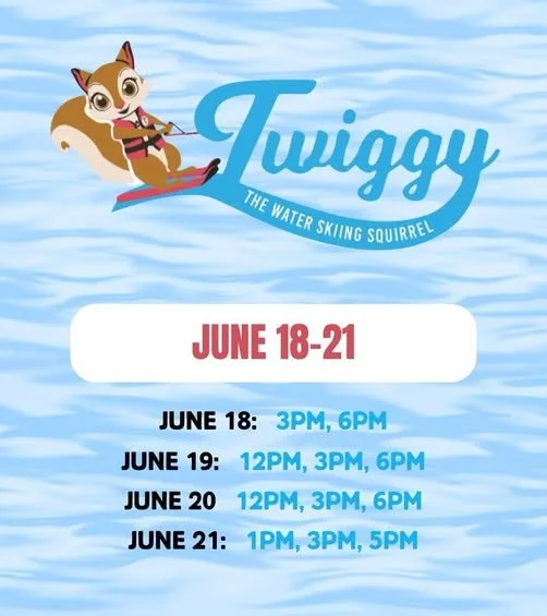 Twiggy the Water Skiing Squirrel