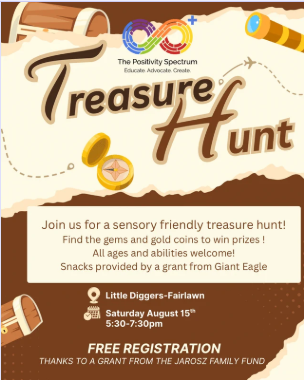 Sensory Friendly Treasure Hunt at Little Diggers Fairlawn