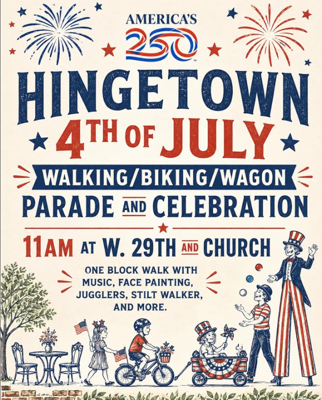 Hingetown 4th of July Parade &amp; Celebration