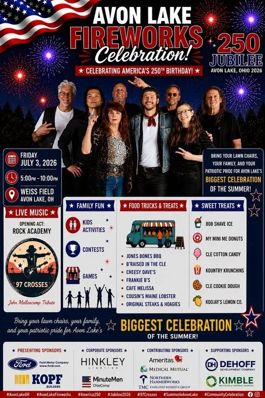 Avon Lakes Fireworks Celebration