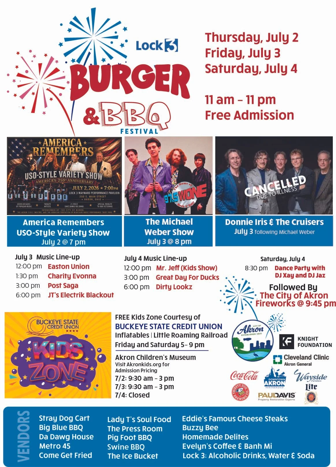 Lock 3 Burger &amp; BBQ Festival