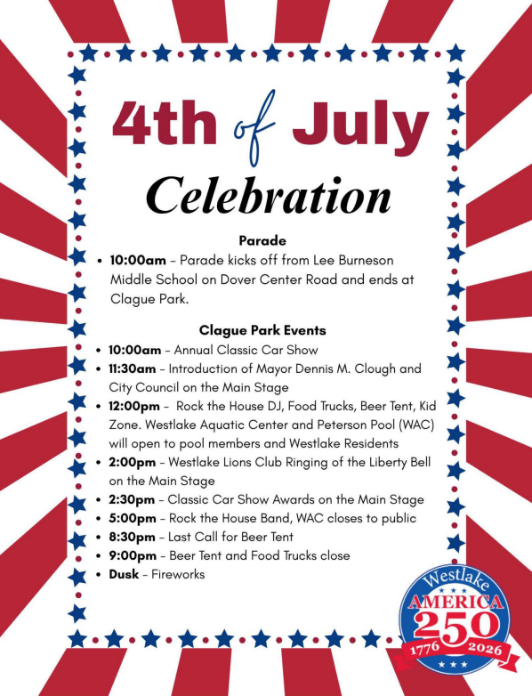 City of Westlake Independence Day Celebration