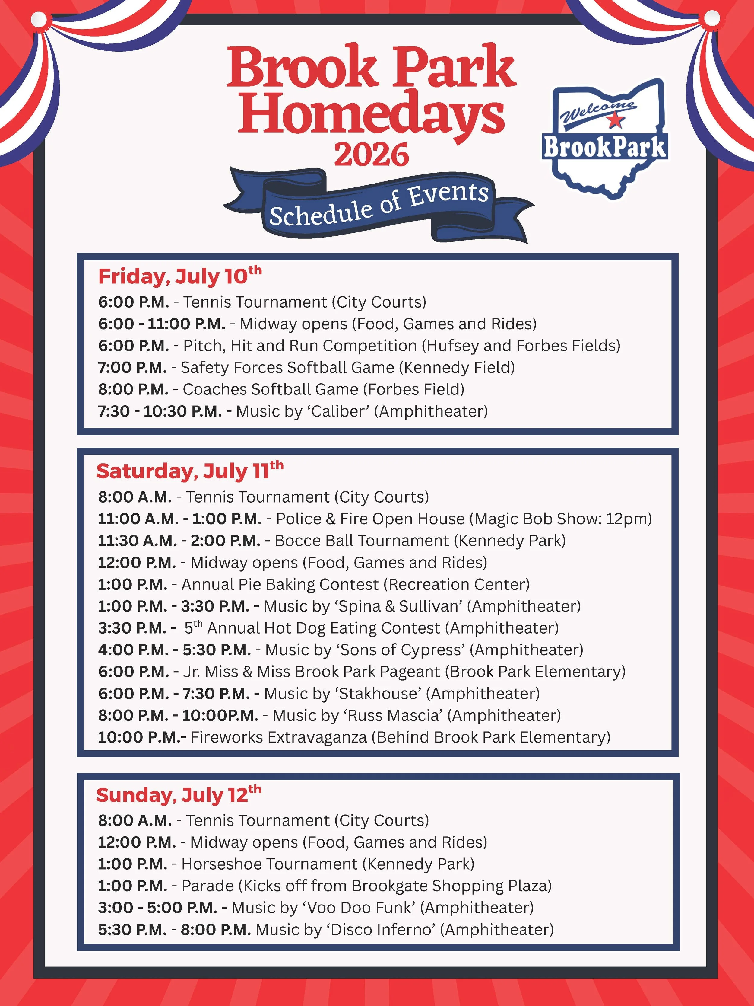 Brook Park Homedays 2026