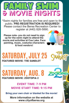 Family Swim & Movie Night: The Sandlot