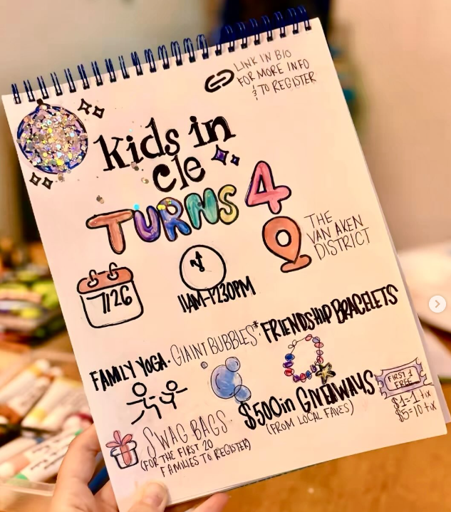 Kids in Cle Yoga 4 Year Anniversary Celebration