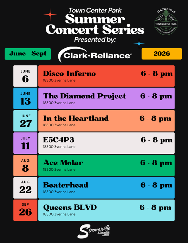 Town Center Park Summer Concert Series