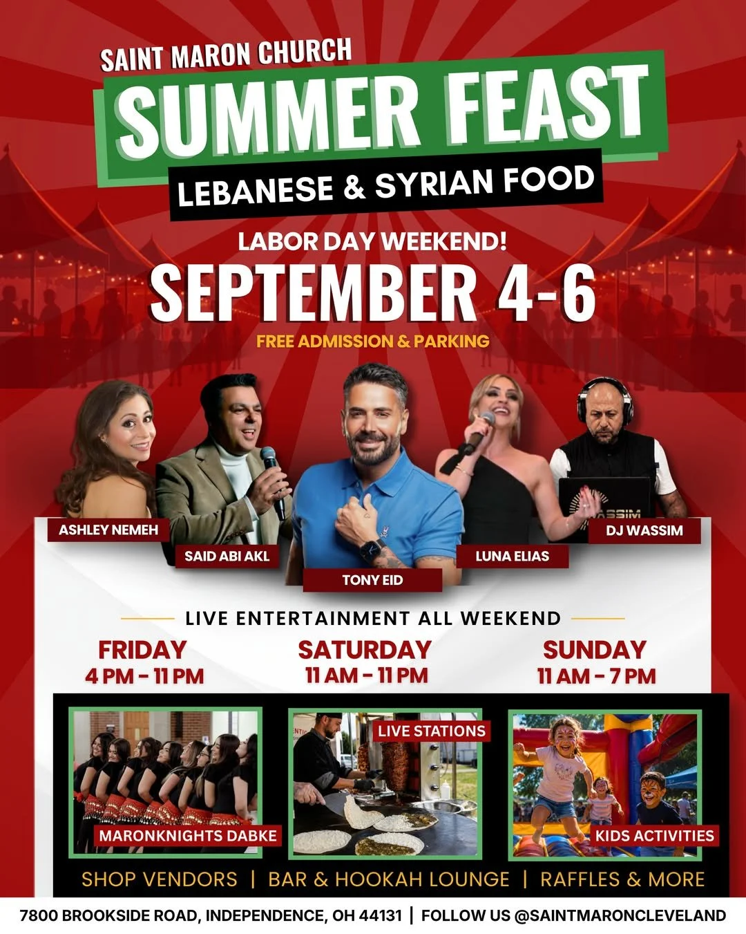 Saint Maron Church Summer Feast