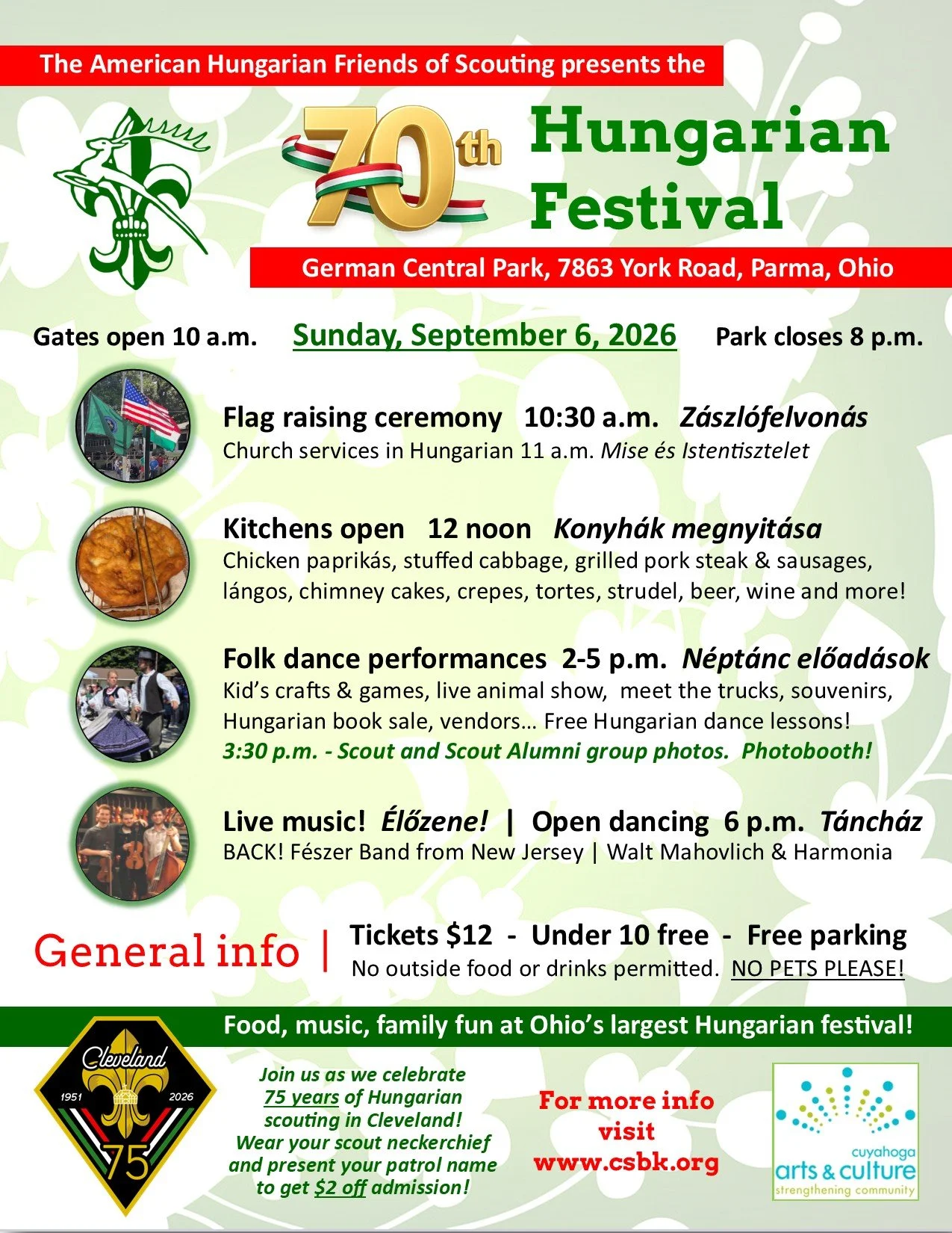 70th Annual Hungarian Festival