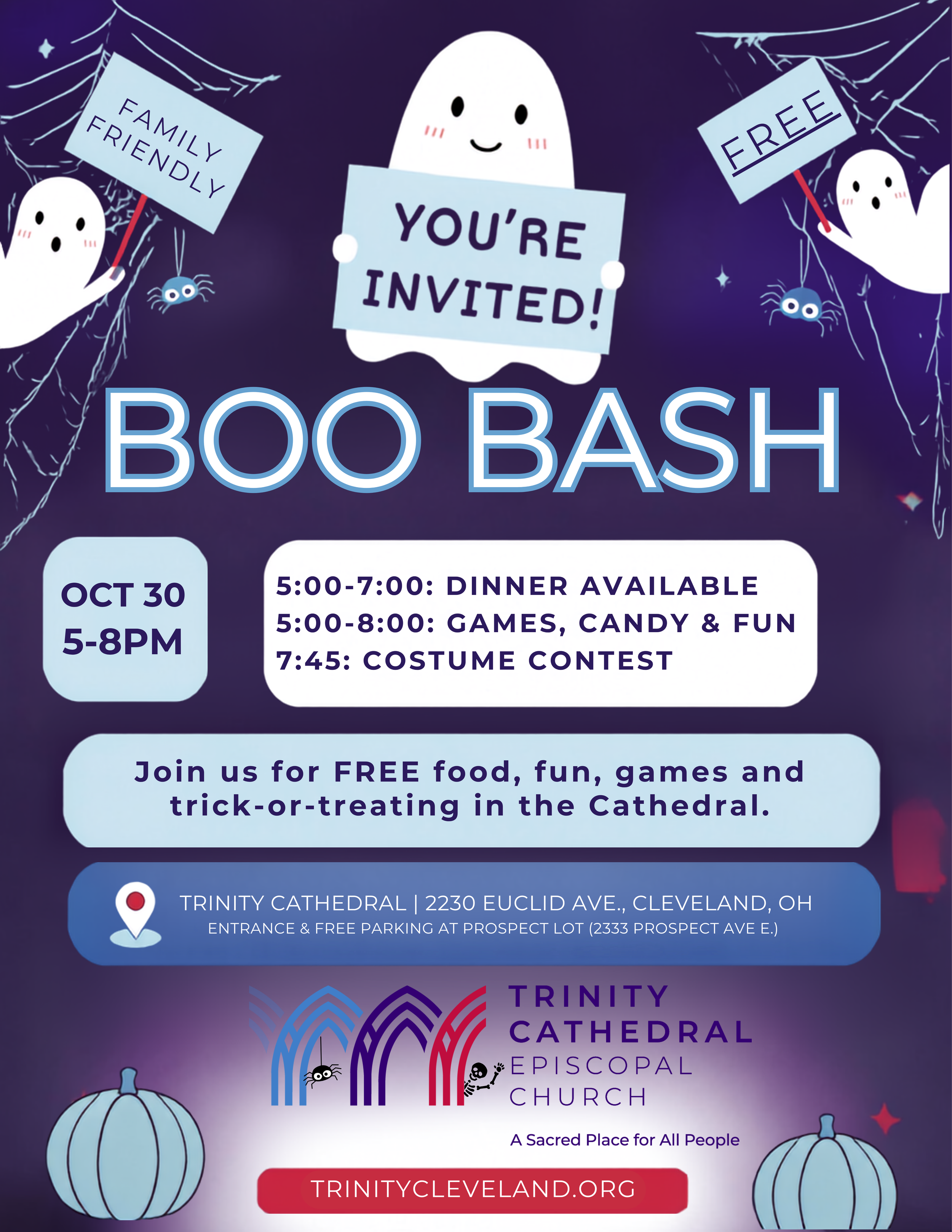 Boo Bash at Trinity Cathedral