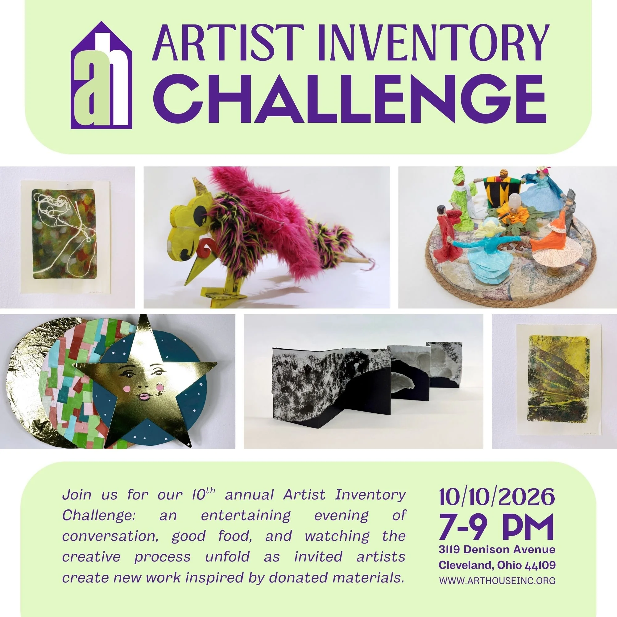 10th Annual Artist Inventory Challenge