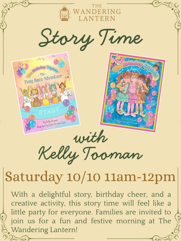 Saturday Storytime at The Wandering Lantern 