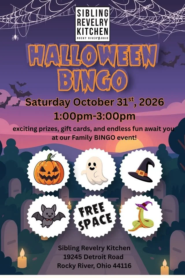Family Halloween Bingo