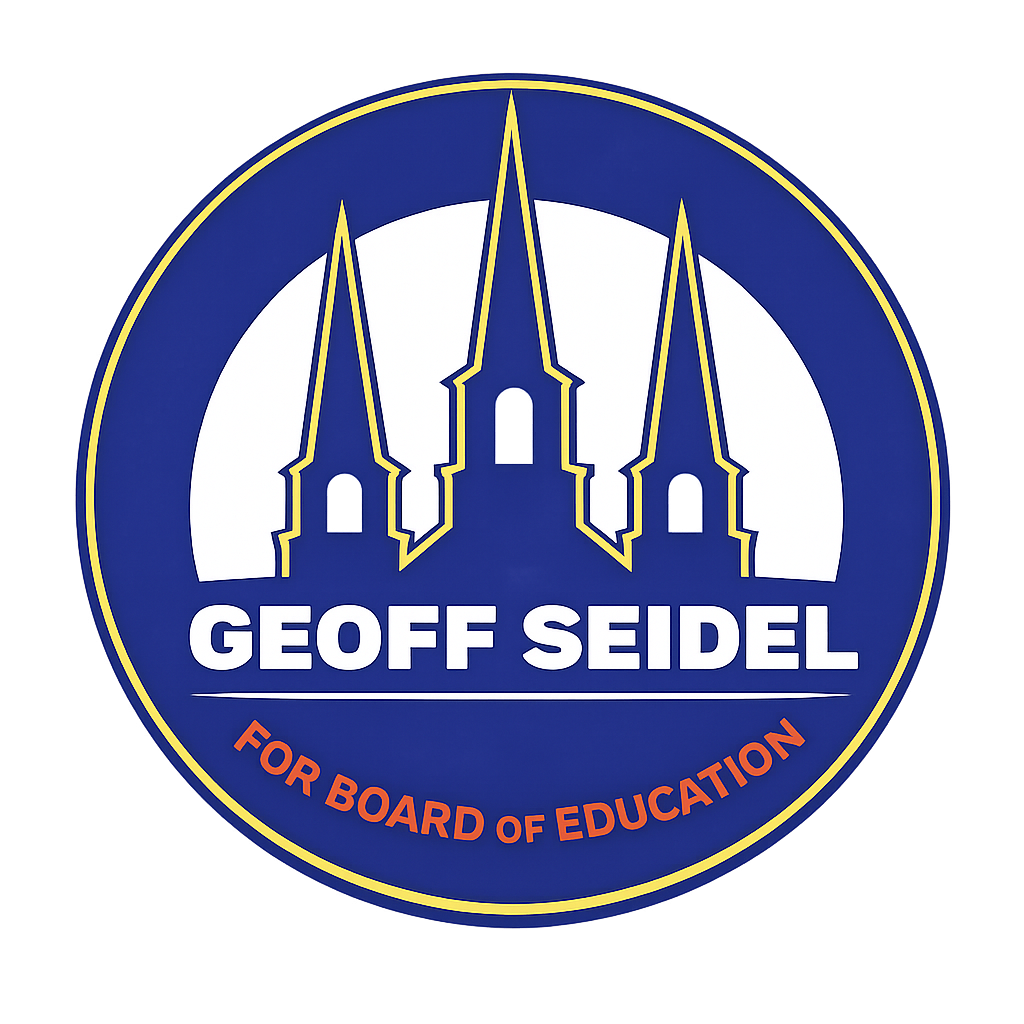 Geoff Seidel for FCPS BOE: A VOTE for COMMON SENSE !!!