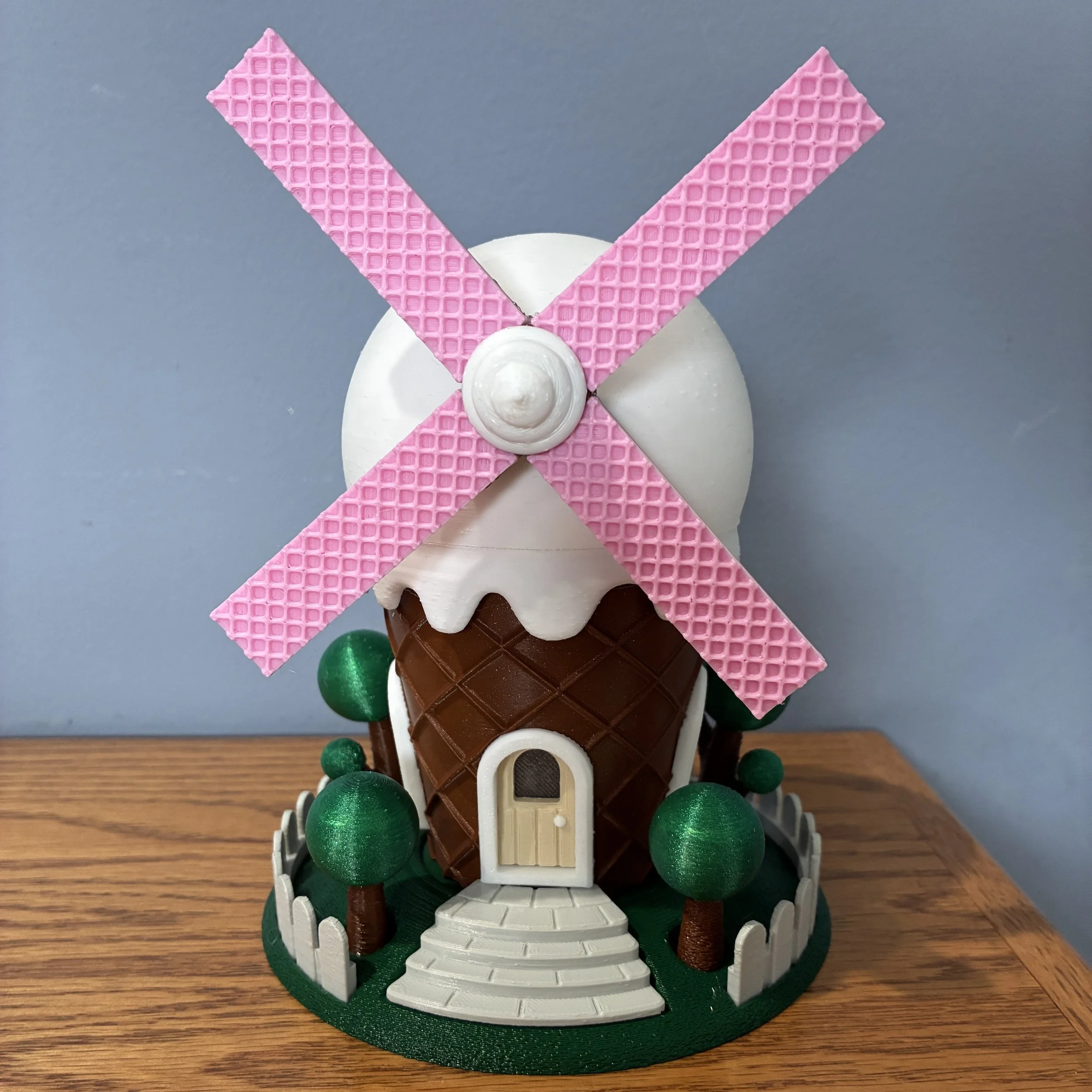 Windmill Ice Cream Fairy House