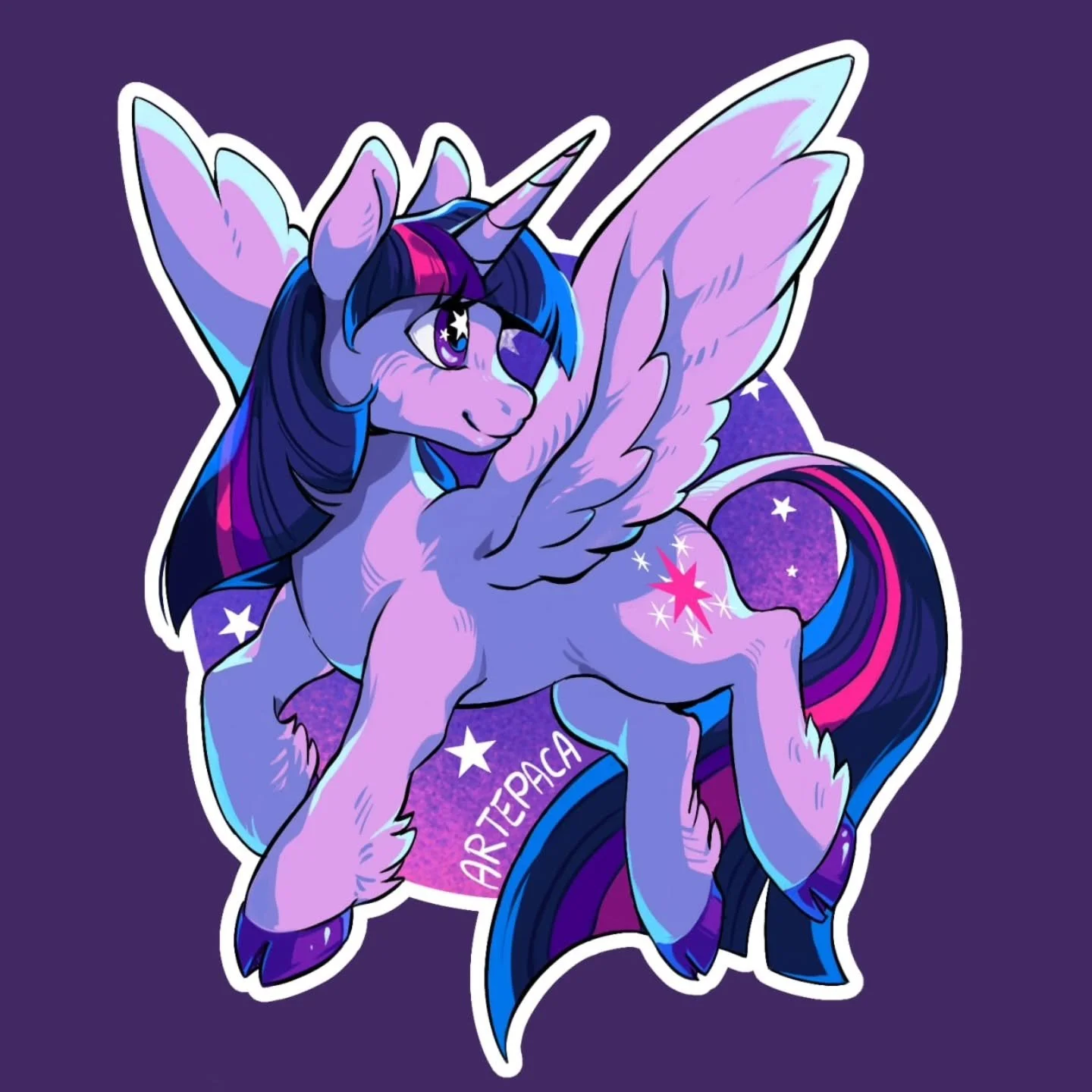 3/8 - The first 3 redesigns of one of my original sticker sets way back in the day! Rarity was always my favourite, but all of them have been a joy to sketch and redesign for this set.
.
.
#unicorn #mylittlepony #alicorn #mlpfim #pegasus