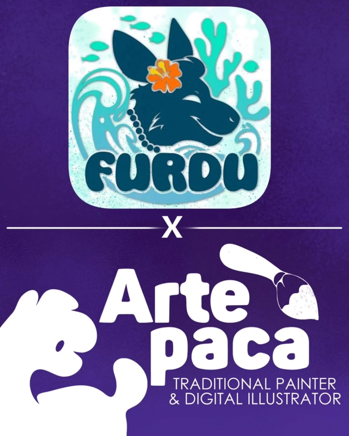 This weekend, for the first time I will be at @furducon !  I will be next to my good friends @artofnakoo and @blacksapphiredragon, along with my husband @capybarau and helper @3ren_jeager_creations 
.
I will be bringing some many hand-painted items, 