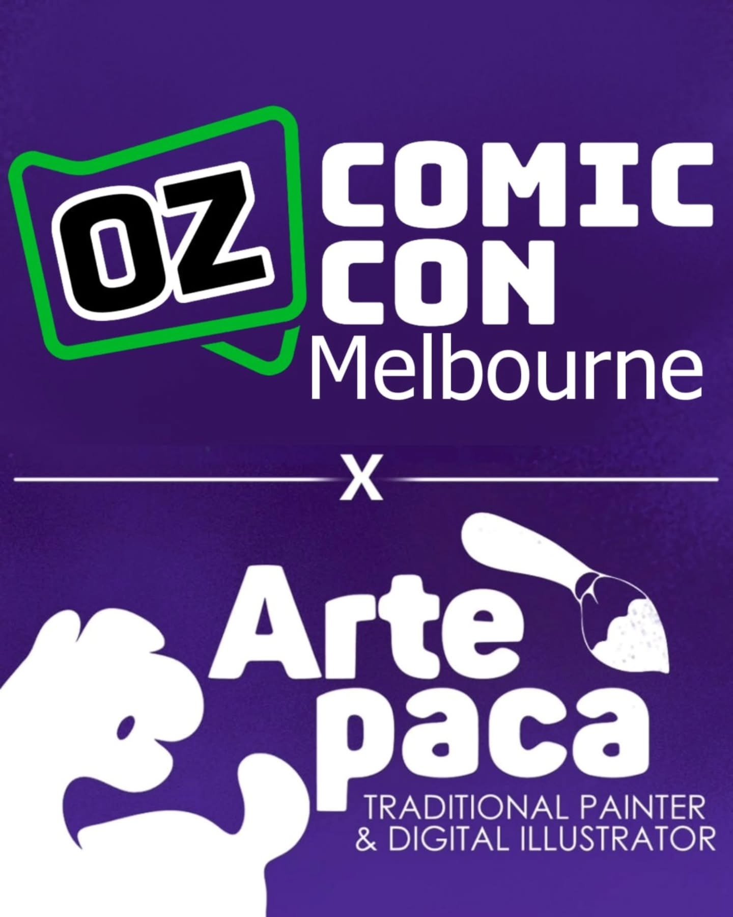 I am happy to announce I will be at OZCC Melbourne this weekend! I bring so many hand-painted magnets, coasters, original paintings, new stickers and my usual huge print selection!
.
Find me at Table AA109! I will be on the corner so easy to spot by 