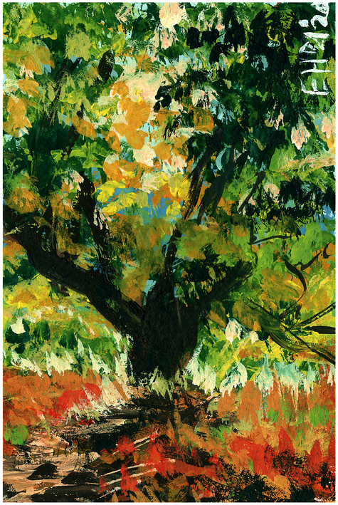 Postcard 9 - Branches