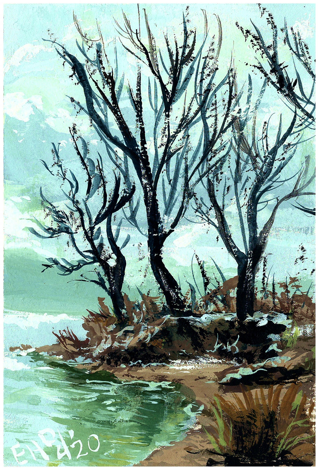 Postcard 11 - Frostbitten