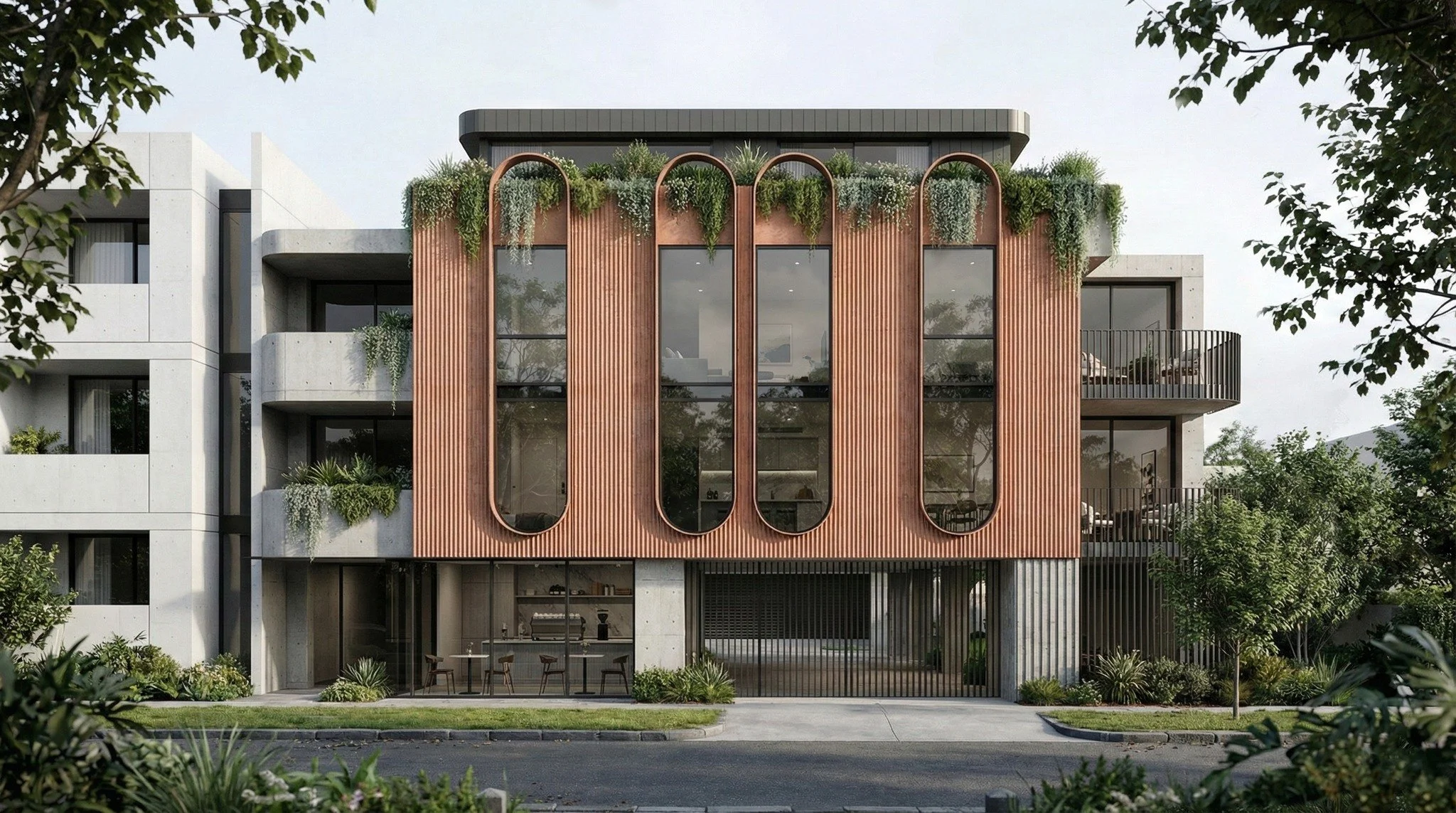 PRESTON

This Melbourne north project positions Specialist Disability Accommodation alongside medical facilities, using material and colour to engage with the surrounding heritage streetscape.

&bull; 15 High Physical Support SDA apartments
 &bull; T