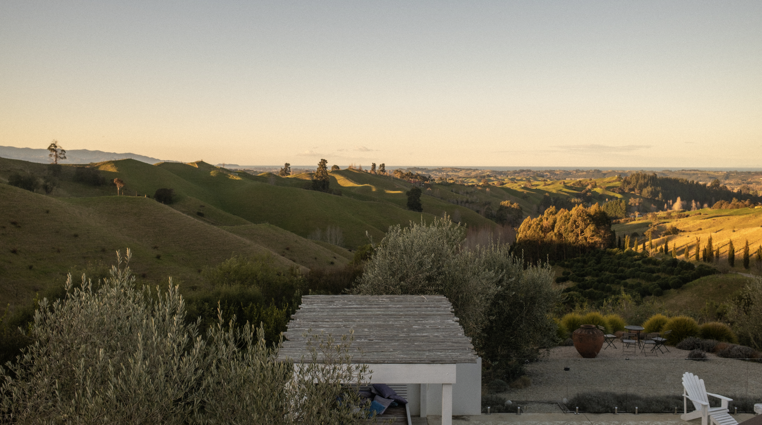 The view to the Tasman Sea