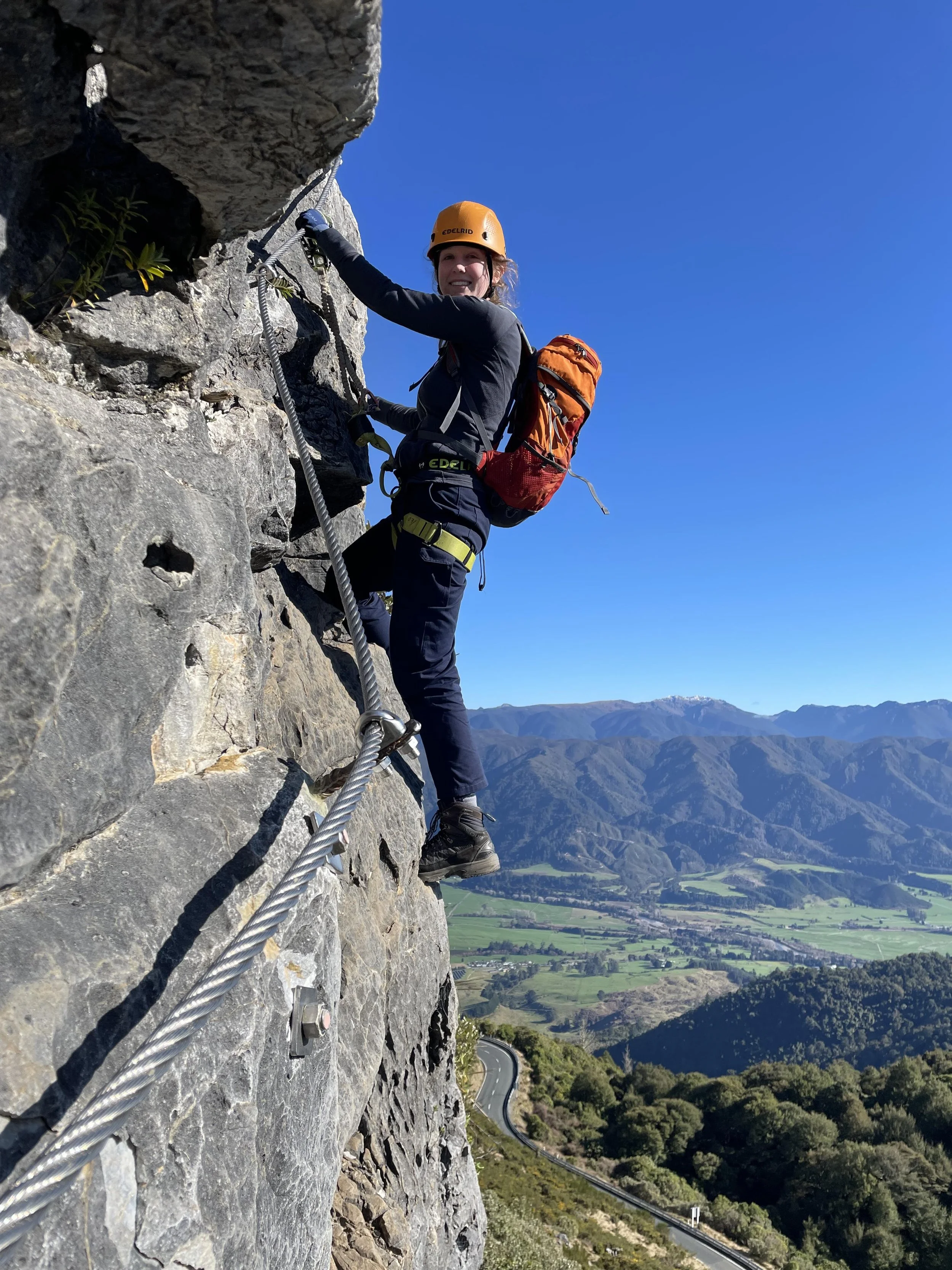 Rock climbing