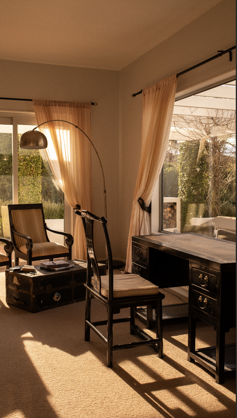 A peaceful place to work or relax