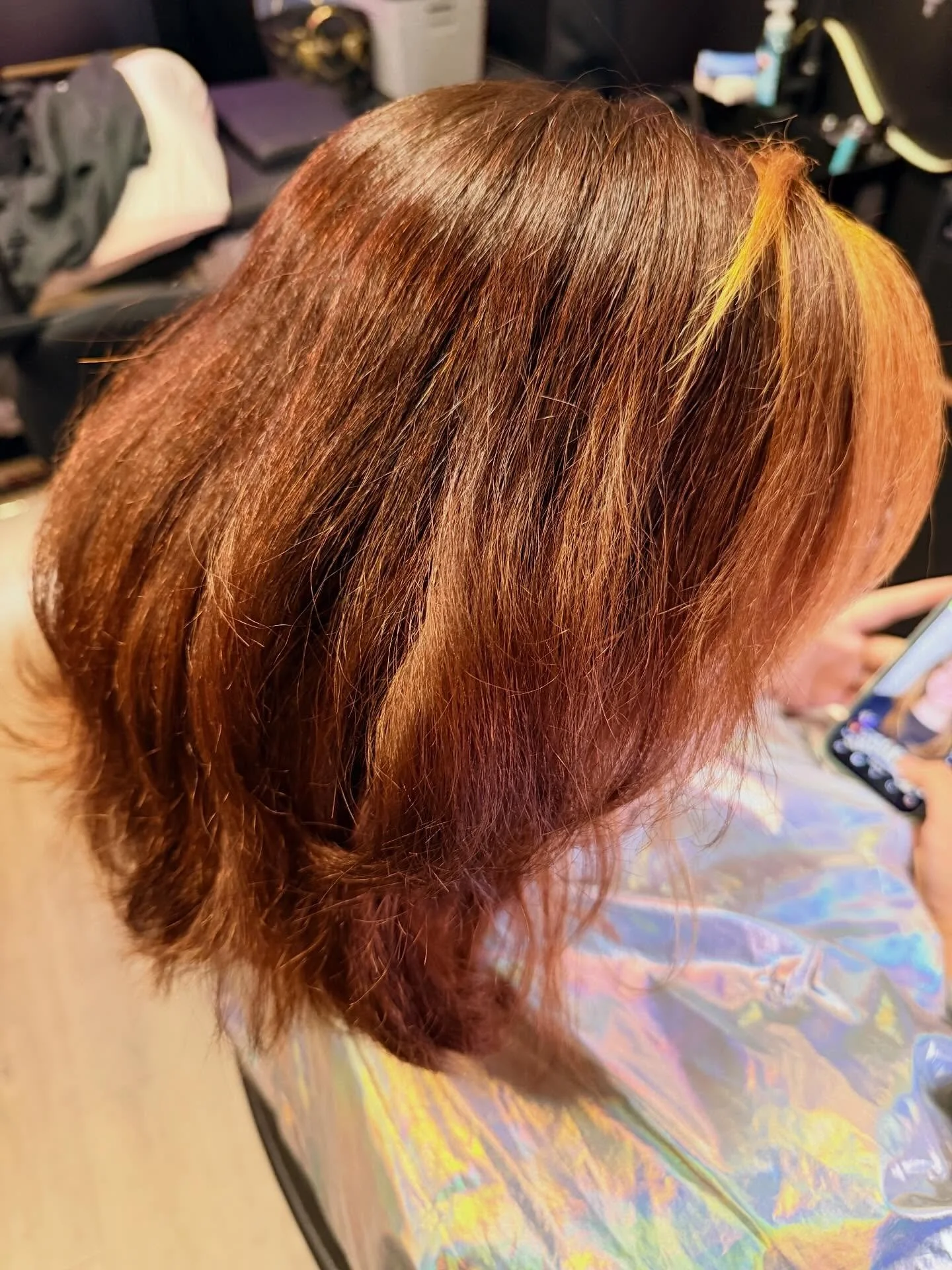 Copper Halo for this ✨Good Girl✨

#hair #halo #copper #goodgirlstudiotx #baddie